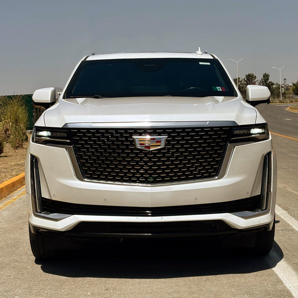 Renta Cadillac con chofer - Escalade ESV Premium Luxury Blindada 3 Plus para 7 pasajeros