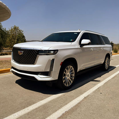 Renta Cadillac con chofer - Escalade ESV Premium Luxury Blindada 3 Plus para 7 pasajeros